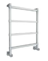 Водяной полотенцесушитель Margaroli Panorama 742-4 Хром арт-7424704CRN — фото 1, Водяные полотенцесушители