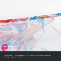 Штора для ванны Iddis Base 240х200 Разноцветная арт-BX05P18i11 — фото 8, Шторы для ванной