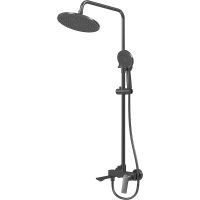 Товар: Душевая система Grossman Galaxy Графит брашированный арт-500.K35.01.420 - фото 1 Душевая система Grossman Galaxy Графит брашированный арт-500.K35.01.420 — фото 1, Душевые стойки