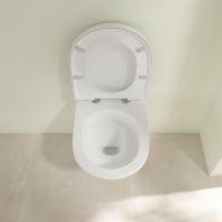 Унитаз Villeroy&Boch O.Novo подвесной с сиденьем Микролифт арт-5688HR01 — фото 4, Подвесные унитазы