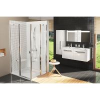 Тумба под раковину Ravak SD Chrome 120 подвесная Капучино Белая арт-X000000964 — фото 5, Тумбы под раковину