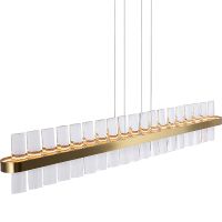 Подвесной светильник Maytoni Modern Mirage Прозрачный Латунь арт-MOD173PL-L48BS3K — фото 3, Подвесные светильники