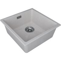 Кухонная мойка Paulmark Lumi 45 UNI-Skew Бежевая арт-LU45SK-BE — фото 2, Кухонные мойки