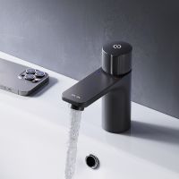 Смеситель для раковины AM.PM X-Joy Черный матовый арт-F85A02522 — фото 3, Смесители для раковины