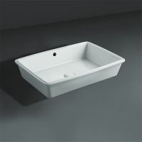 Товар: Раковина Simas Top E Lavabi D Arredo S60 bi Белая арт-S60bi - фото 2 Раковина Simas Top E Lavabi D Arredo S60 bi Белая арт-S60bi — фото 2, Раковины встраиваемые снизу