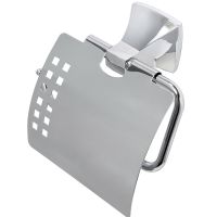 Держатель туалетной бумаги WasserKRAFT Wern с крышкой Хром арт-K-2525 — фото 1, Держатели туалетной бумаги