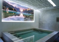 Фреска Ortograf Relax 34263 Фактура флок FLK Флизелин (4*2,7) Разноцветный, Пейзаж арт-34263 (флок FLK) — фото 3, Фрески