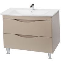 Тумба под раковину Bellezza Санриса 100 Капучино арт-4630117660451 — фото 1, Тумбы под раковину