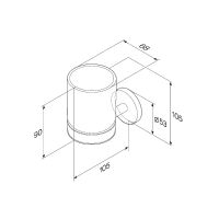 Товар: Стакан для зубных щеток AM.PM X-Joy Хром арт-A85A34300 - фото 7 Стакан для зубных щеток AM.PM X-Joy Хром арт-A85A34300 — фото 7, Стаканы для зубных щеток