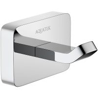 Крючок Aquatek Либра Хром арт-AQ4301CR — фото 1, Крючки для полотенец