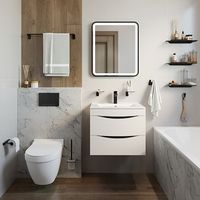 Тумба с раковиной Iddis Cloud 80 подвесная Белая арт-CLO80W0i95K — фото 5, Тумбы с раковиной