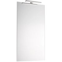 Зеркало Roca The Gap 45 с подсветкой (светильник сверху) арт-ZRU9000090 — фото 1, Зеркала в ванную комнату