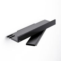 Металлическая полка Keuco Collection Reva 12859 370000 Черная матовая арт-12859370000 — фото 2, Полки для ванной и душа