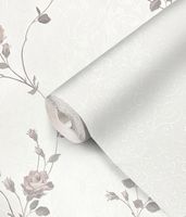 Обои Prima Italiana Monte Rosa Винил на флизелине (1,06*10) Белый, Орнамент арт-80682 — фото 3, Обои для стен