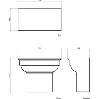 Капитель Европласт 180x270x354 мм арт-1.15.002 — фото 2, Колонны