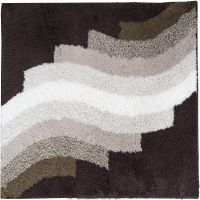 Коврик для ванной комнаты Ridder Streak 55х50 Бежевый арт-7107809 — фото 1, Коврики для ванной комнаты