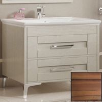 Тумба с раковиной SanVit Прованс 75 с фактурой под дерево Зебрано арт-kprov075 — фото 1, Тумбы с раковиной