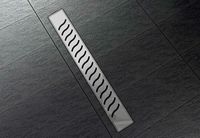 Душевой лоток Vincea Almira Jasmin 60 с решеткой Хром арт-SAY.605.60.P.BUKLE — фото 2, Душевые лотки