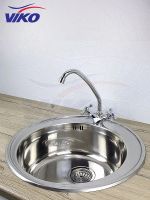 Смеситель для кухни Viko Хром арт-V-1553 — фото 3, Смесители для кухни