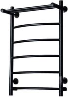 Электрический полотенцесушитель Тругор ПЭК 5П СП 80x50 с полкой Черный арт-Пэксп5П/8050черныйВГП — фото 2, Электрические полотенцесушители