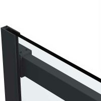 Душевой уголок Vincea Como Soft 130x80 профиль Черный стекло прозрачное арт-VSR-1CS8013CLB — фото 9, Прямоугольные душевые уголки