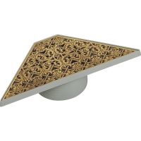 Душевой трап Migliore 300х125 с решеткой Бронза арт-24893 — фото 1, Трапы для душа