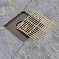 Душевой трап Gappo с решеткой Бронза арт-G81501-4 — фото 12, Трапы для душа