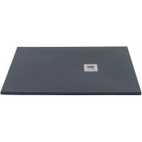 Душевой поддон из искусственного камня Aquanet Pleasure 120x80 Черный арт-258890 — фото 3, Душевые поддоны из искусственного камня