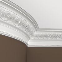 Карниз гибкий Европласт 1.50.201 2000x170x130 мм арт-1.50.201 (гибкий) — фото 2, Карнизы