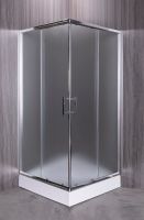 Товар: Душевой уголок Esbano ESR-8024 90x90 профиль Хром стекло рифленое арт-ESUGR8024 - фото 2 Душевой уголок Esbano ESR-8024 90x90 профиль Хром стекло рифленое арт-ESUGR8024 — фото 2, Квадратные душевые уголки