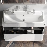 Раковина AM.PM Func 120 Белая матовая арт-M8FWPC1200WM — фото 3, Раковины встраиваемые сверху