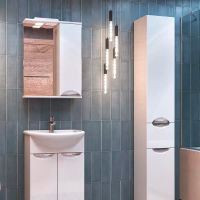 Зеркало со шкафом Vigo Callao 50 R с подсветкой Белое арт-z.CAL.50.R.El — фото 2, Зеркальные шкафы в ванную