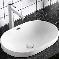 Раковина Ceruttispa 60 CR018 Белая арт-9861 — фото 2, Раковины встраиваемые сверху