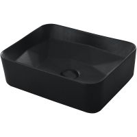Раковина-чаша Orange 46 Черная матовая арт-B02-460mb — фото 2, Раковины накладные