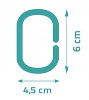 Кольца для карниза Ridder Wien Черные арт-49310 — фото 2, Крючки для штор