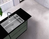 Товар: Кухонная мойка Alveus Nox 130 BRS 740x515x200 Брашированная сталь арт-1149938 - фото 2 Кухонная мойка Alveus Nox 130 BRS 740x515x200 Брашированная сталь арт-1149938 — фото 2, Кухонные мойки