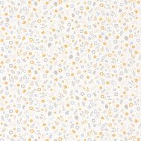 Обои детские Casadeco Rose Nino Винил на флизелине (0,53*10,05) Бежевый/Серый, Цветы арт-85541110 — фото 1, Обои для стен