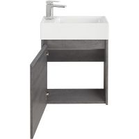 Товар: Тумба под раковину BelBagno Kraft Mini 50 L подвесная Cemento Grigio арт-KRAFT MINI-500/260-1A-SO-CG-L - фото 4 Тумба под раковину BelBagno Kraft Mini 50 L подвесная Cemento Grigio арт-KRAFT MINI-500/260-1A-SO-CG-L — фото 4, Тумбы под раковину