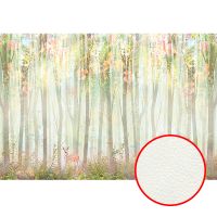 Фреска Ortograf Flora 31030 Фактура флок FLK Флизелин (4*2,7) Разноцветный, Деревья/Животные арт-31030 (флок FLK) — фото 1, Фрески