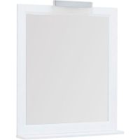 Зеркало Aquanet Бостон М 80 Белое арт-209676 — фото 3, Зеркала в ванную комнату