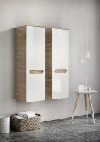 Шкаф пенал Ravak SB Classic 35 R подвесной Белый арт-X000000355 — фото 2, Пеналы для ванной комнаты