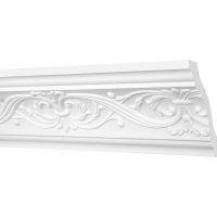 Карниз Перфект 2440x80x80 мм арт-AA319 — фото 1, Карнизы