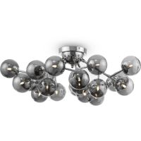 Потолочный светильник Maytoni Modern Dallas Дымчатый Хром арт-MOD545PL-20CH — фото 1, Накладные светильники