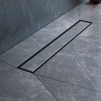 Душевой лоток AM.PM MasterFlow 50 с Черной матовой решеткой / под плитку Tile арт-W01SC-U11-050-04BM — фото 13, Душевые лотки