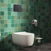 Комплект унитаза с инсталляцией Berges Novum с сиденьем Микролифт и Черной SoftTouch клавишей смыва арт-043204 — фото 8, Комплекты унитаз + инсталляция