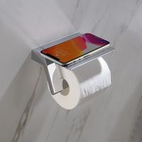 Держатель туалетной бумаги Timo Selene Хром арт-10043/00 — фото 2, Держатели туалетной бумаги