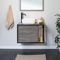 Товар: Тумба под раковину Aquanet Nova Lite Loft 75L подвесная Дуб рошелье арт-261654 - фото 4 Тумба под раковину Aquanet Nova Lite Loft 75L подвесная Дуб рошелье арт-261654 — фото 4, Тумбы под раковину