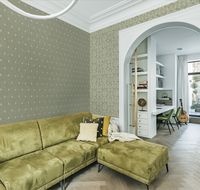 Обои Milassa Classic Estate Флизелин (1*10,05) Белый/Бежевый, Классическая лилия арт-EST4 001 — фото 2, Обои для стен