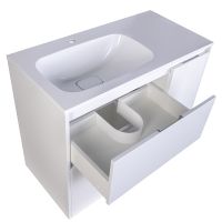 Тумба под раковину Style Line Барселона 90 L Белая арт-СС-00002345 — фото 4, Тумбы под раковину