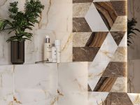 Керамическая плитка Gracia Ceramica Joy White Белый 01 настенная 25х60 см арт-010100001521 — фото 9, Керамическая плитка